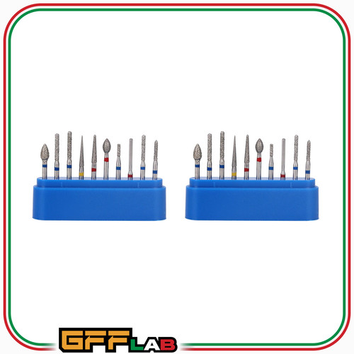 Frese diamantate mm per - diamantate,