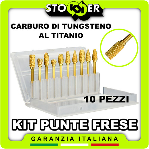 Set punte frese - punte, gambo